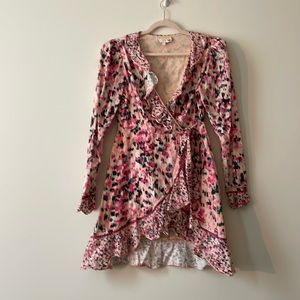 SOLD Rococo Sand Mimi Wrap Dress
